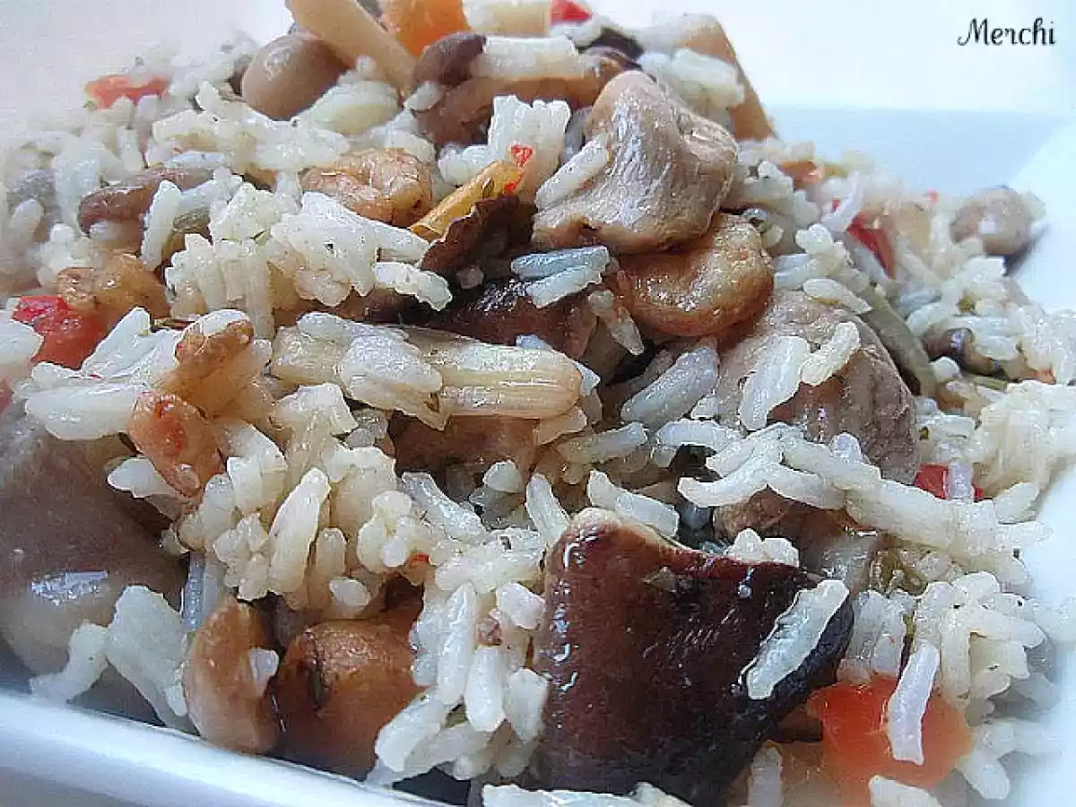 Arroz con setas al curry - foto 2