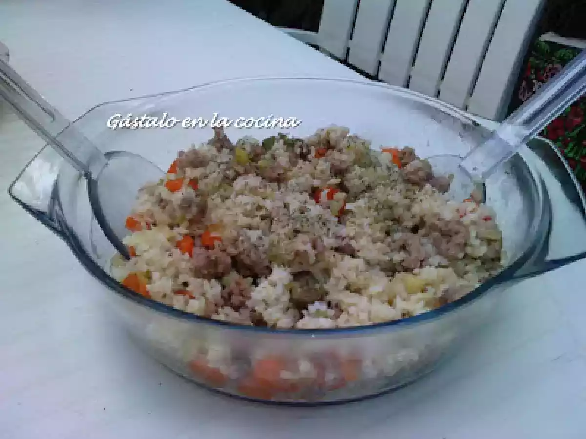 ARROZ CON VERDURAS (PARA DIABÉTICOS)