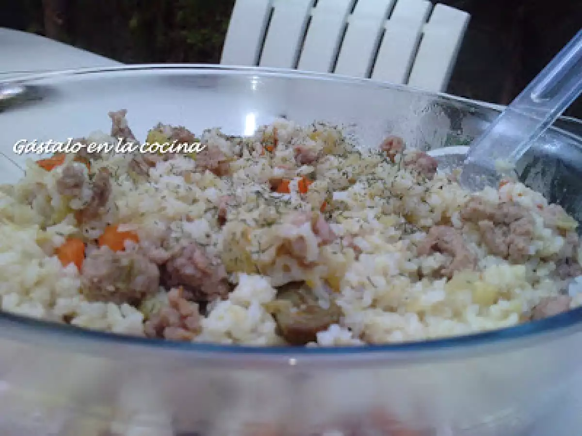 ARROZ CON VERDURAS (PARA DIABÉTICOS) - foto 2