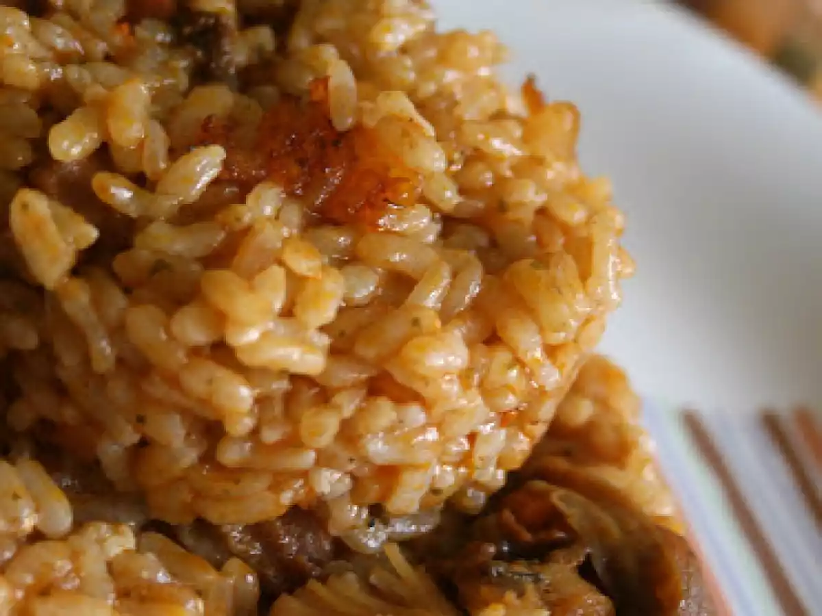 Arroz con Zamburiñas en salsa de Vieiras