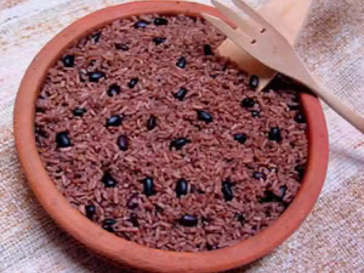 Arroz congri - cubana - caribeña