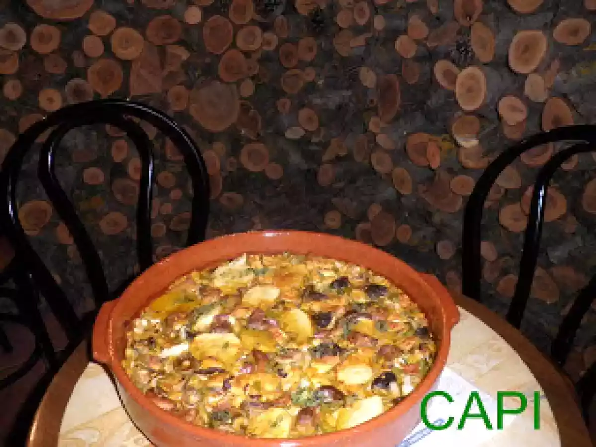 ARROZ DE COSTILLAS Y LOMO CON SETAS Y HONGOS DE OTOÑO. - foto 2