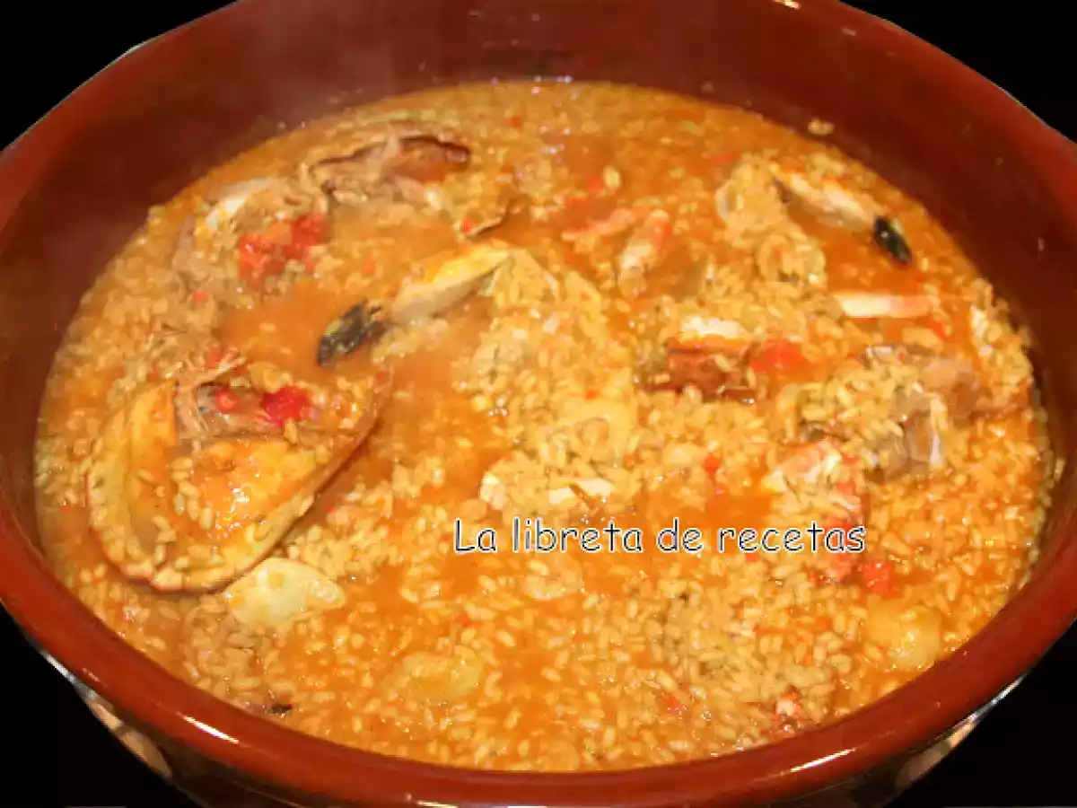 Arroz de don cangrejo, arroç en carranc