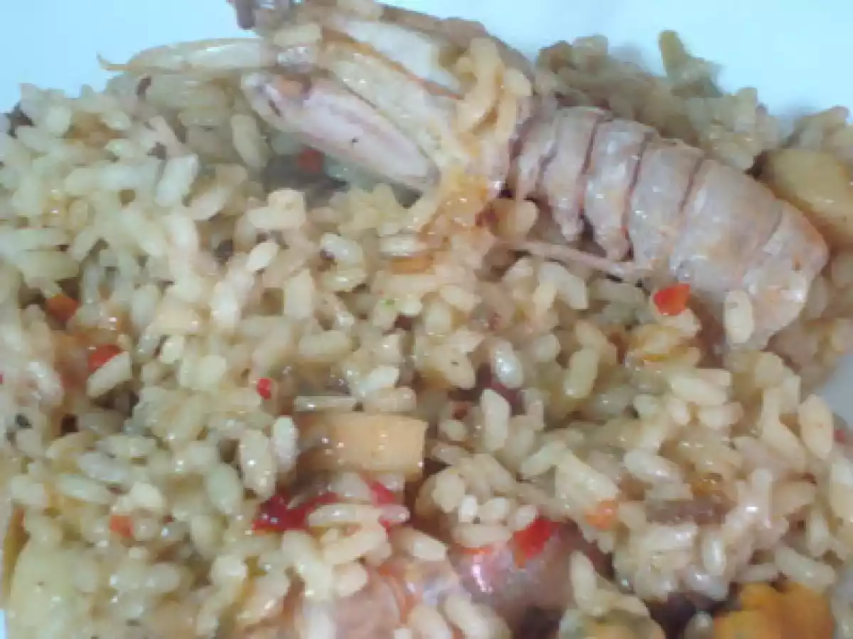 Arroz de galeras