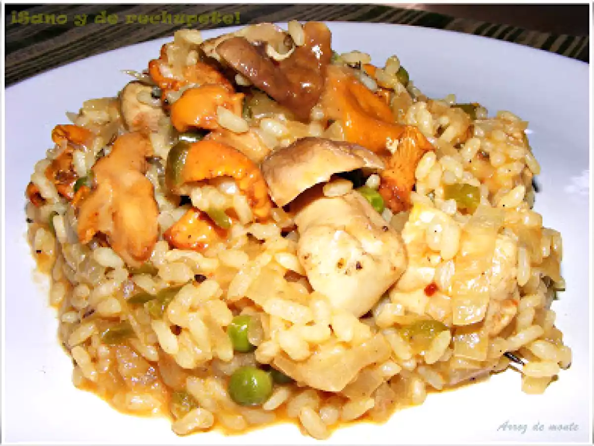 Arroz de monte y las primeras setas de la temporada. - foto 2