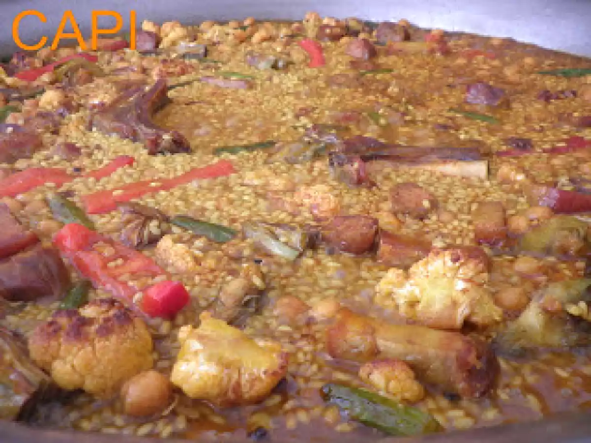 ARROZ DE ORZA Y VERDURAS.