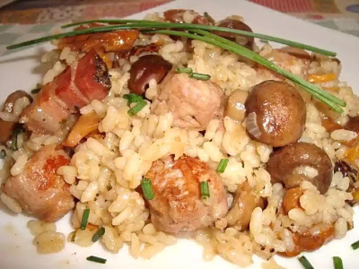 Arroz de Otoño con setas - foto 2