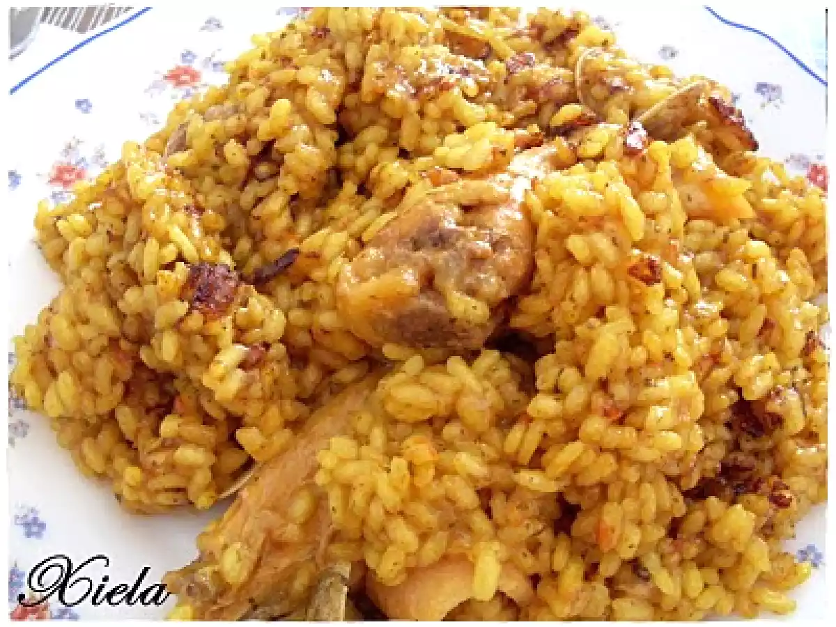 Arroz de sobras.