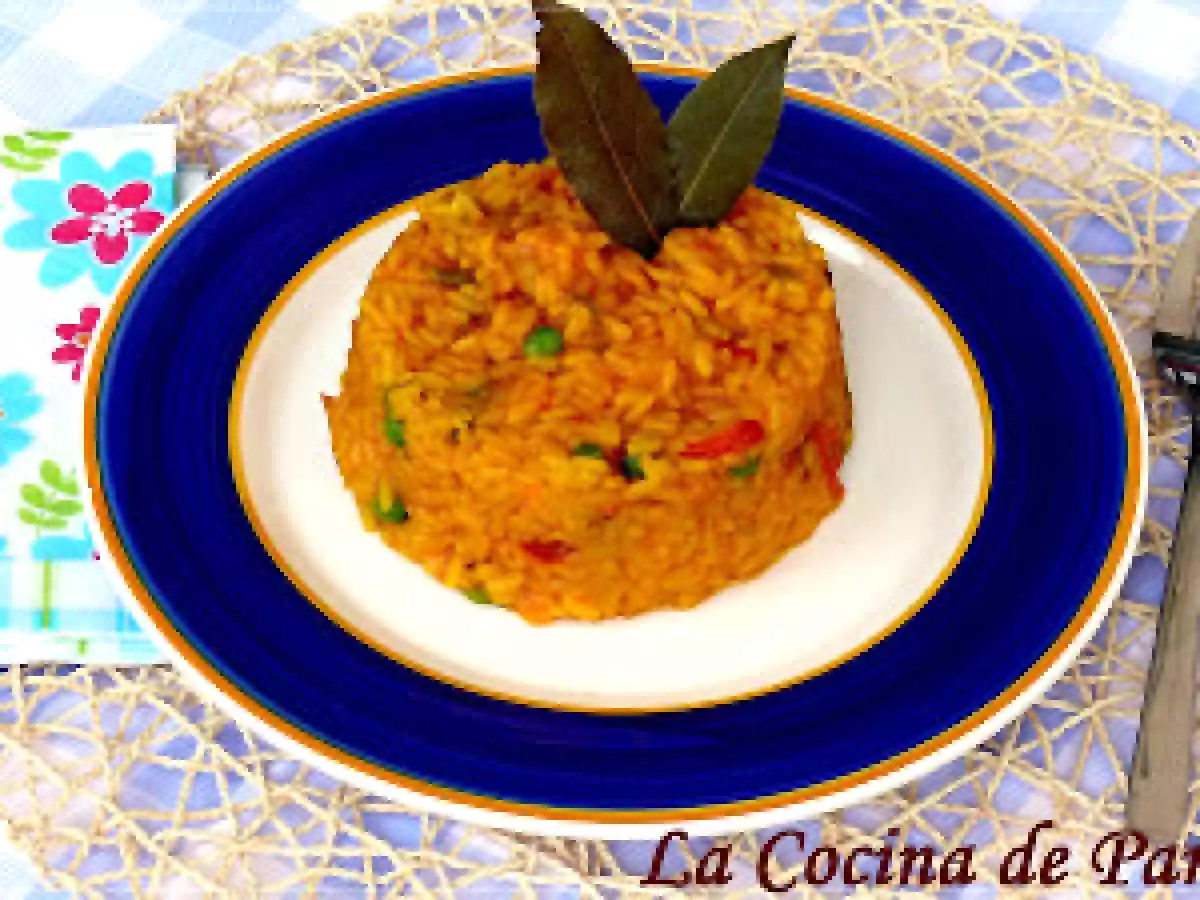 ARROZ EN AMARILLO CON GAMBAS - foto 2