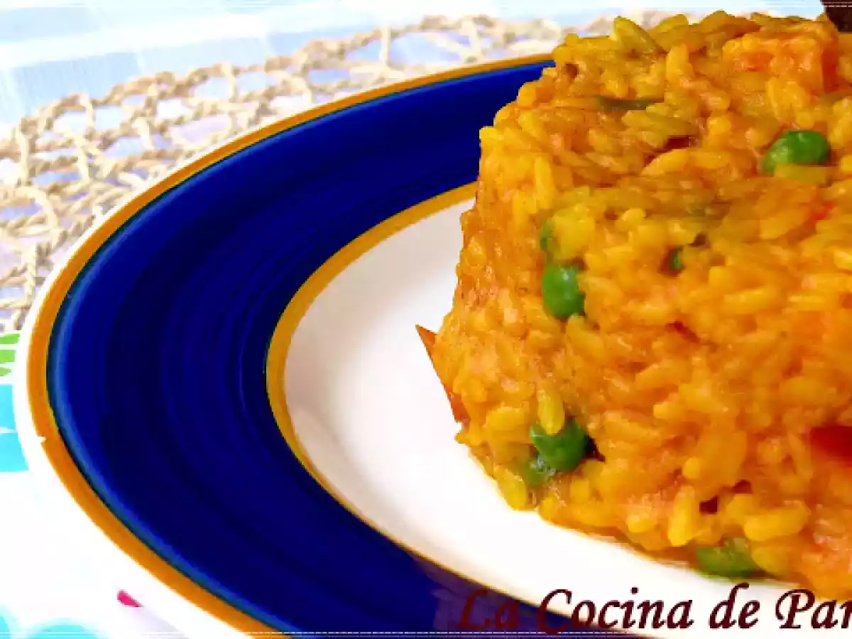 ARROZ EN AMARILLO CON GAMBAS - foto 3