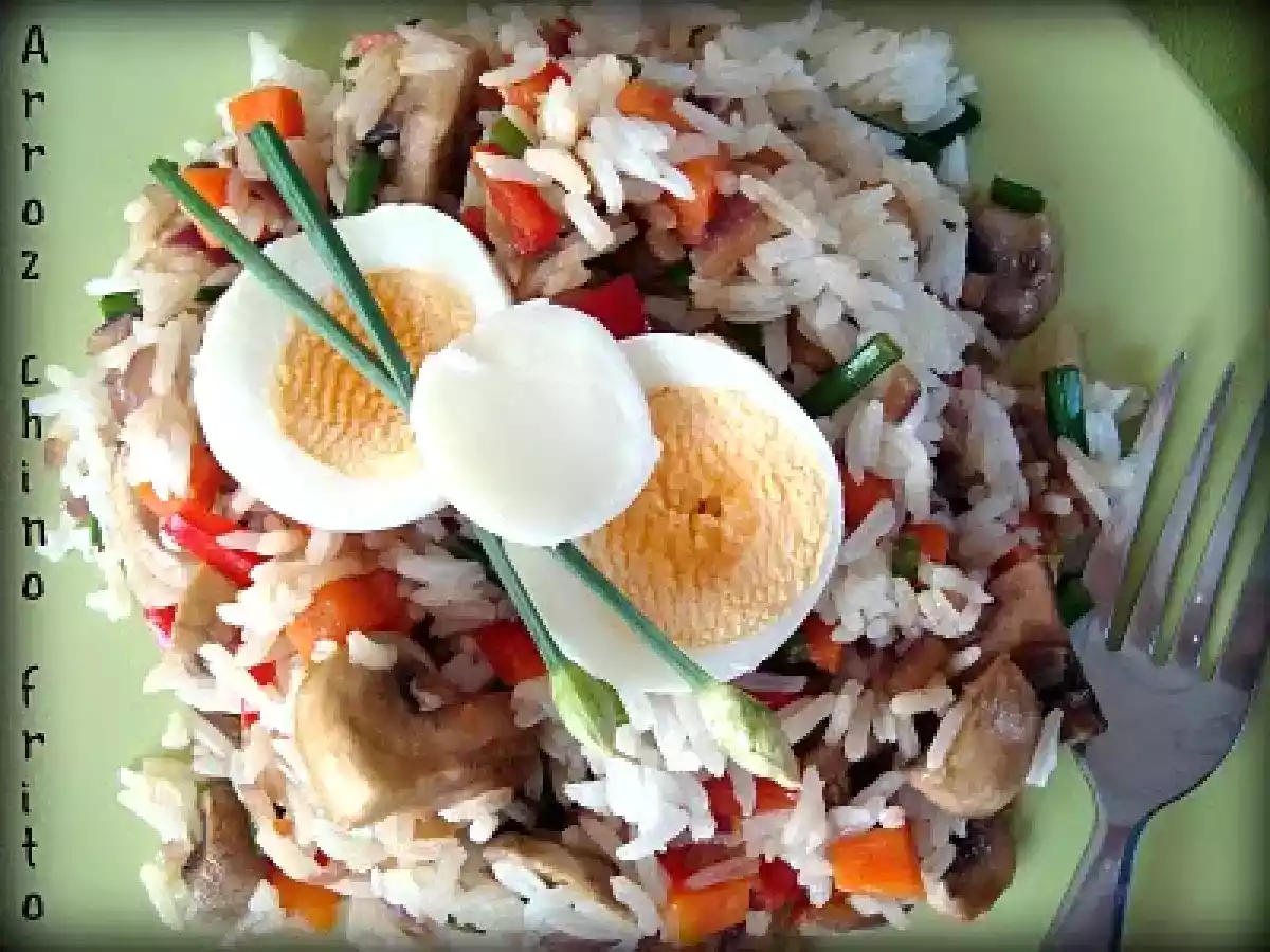 Arroz frito chino