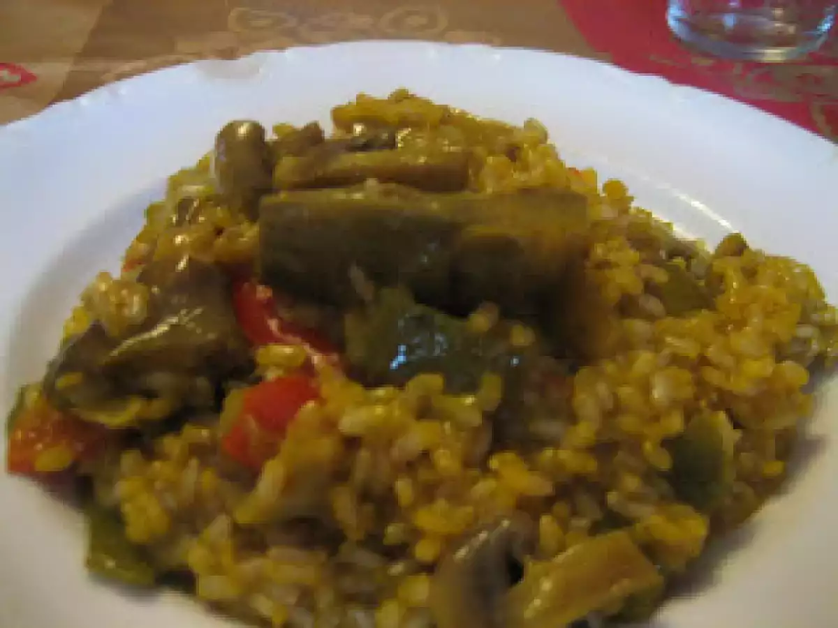Arroz integral con verduras - foto 2