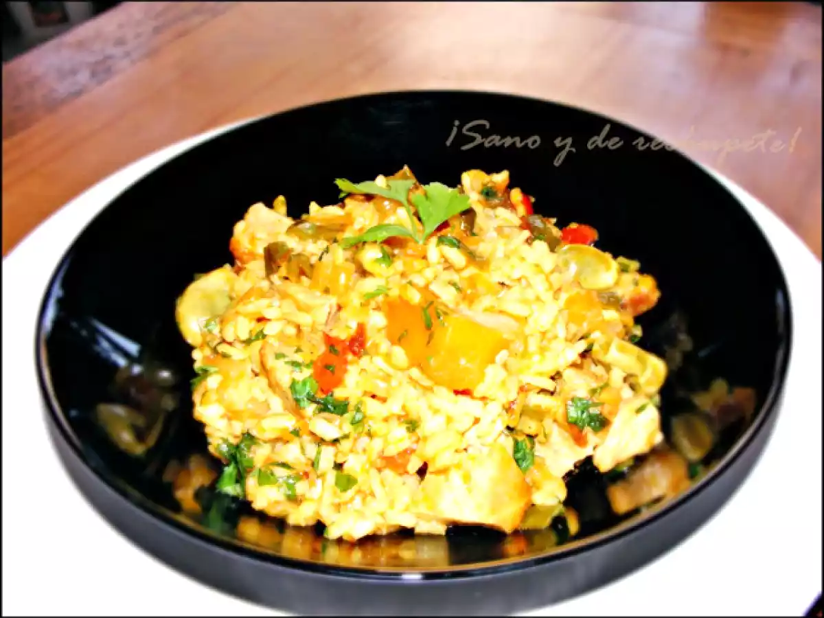 Arroz maravilla con ras al hanut