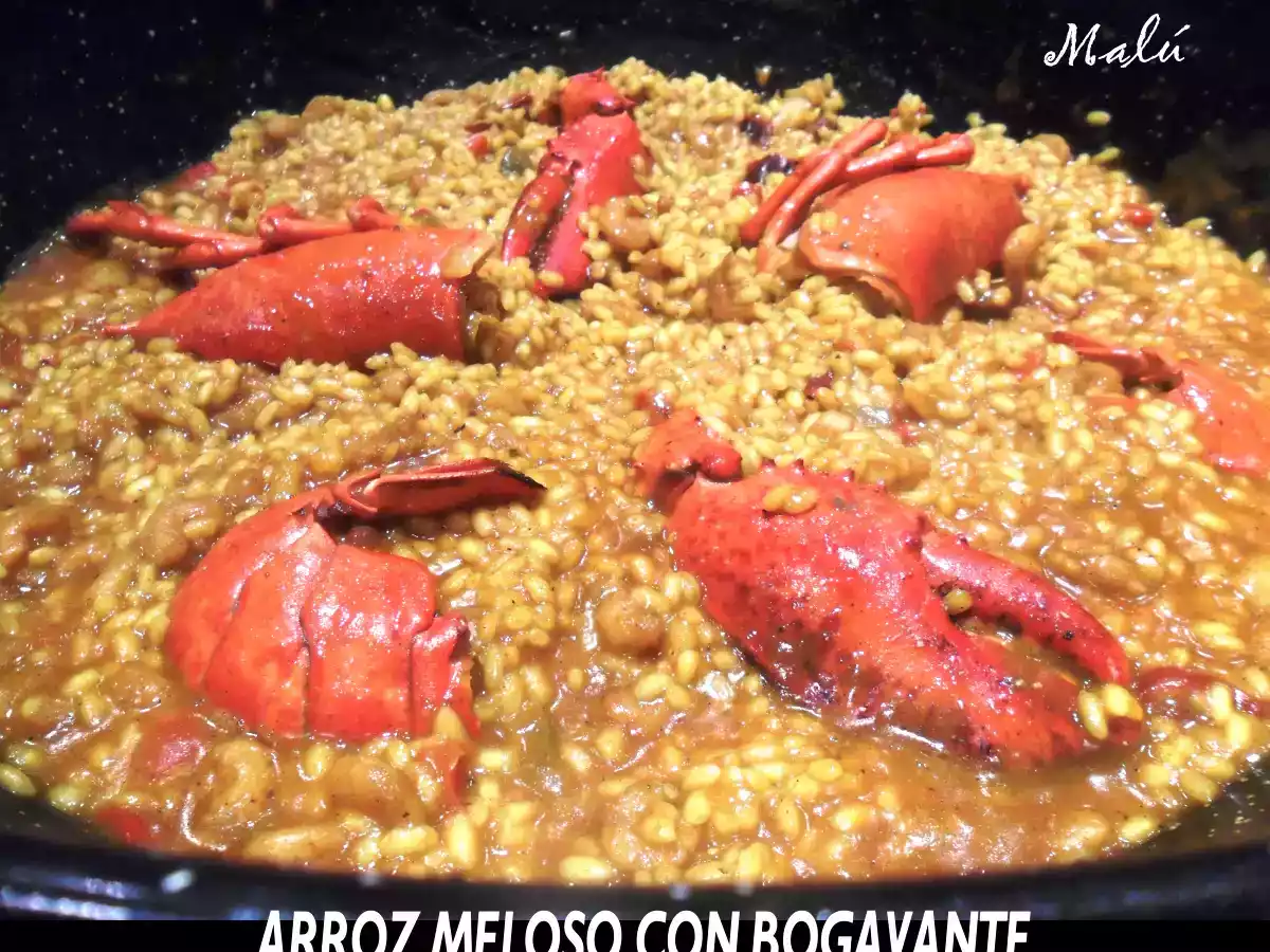ARROZ MELOSO CON BOGAVANTE