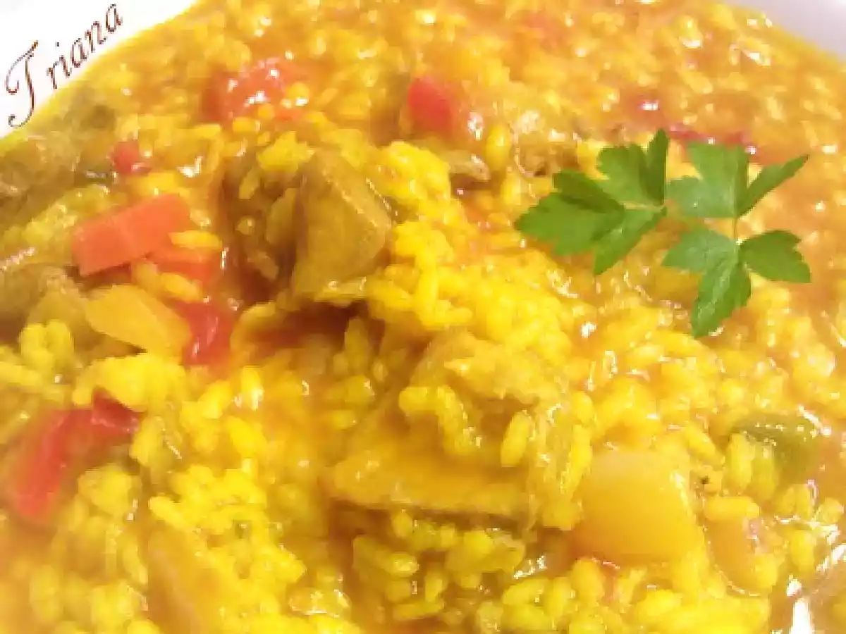 Arroz meloso con magro de cerdo - foto 2