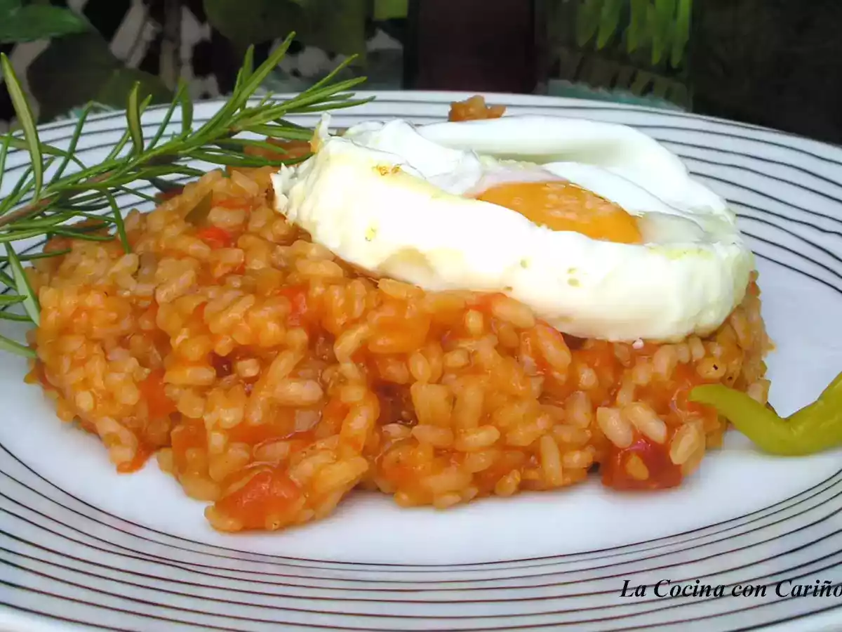 Arroz meloso con tomate - foto 6