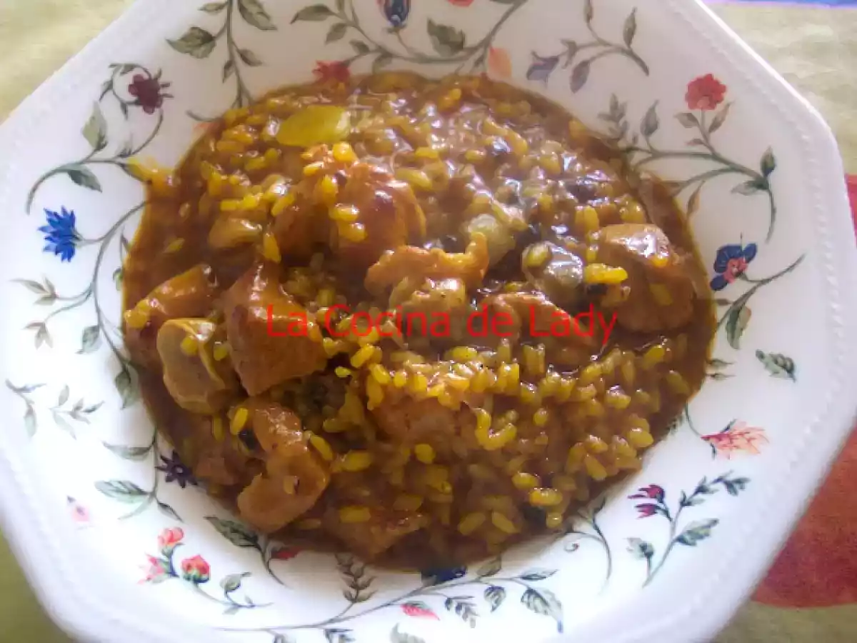 Arroz Meloso con Verduritas y Magra