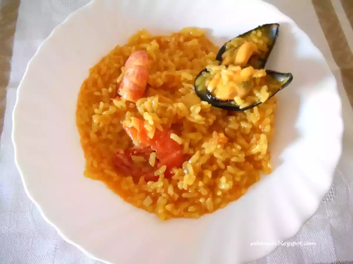 Arroz meloso marinero