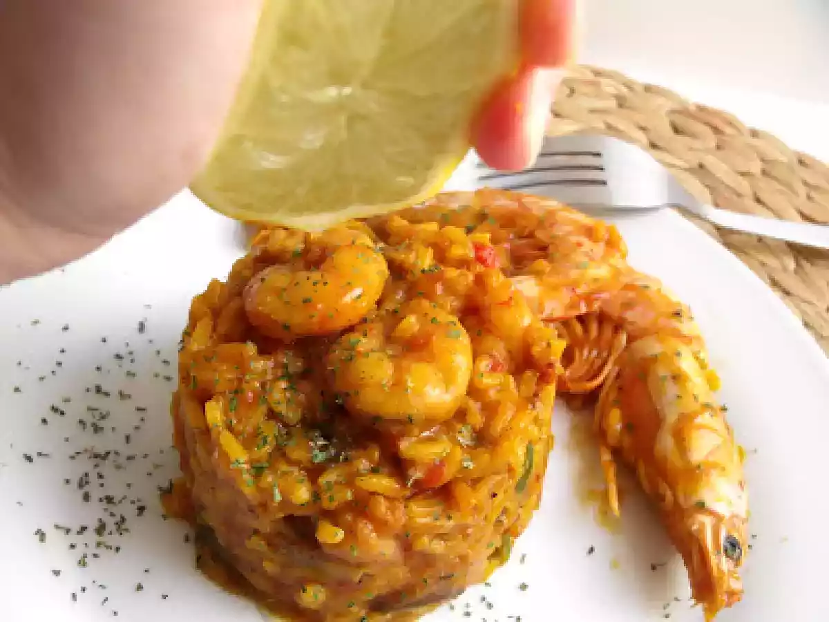 Arroz rápido con gambas - foto 3
