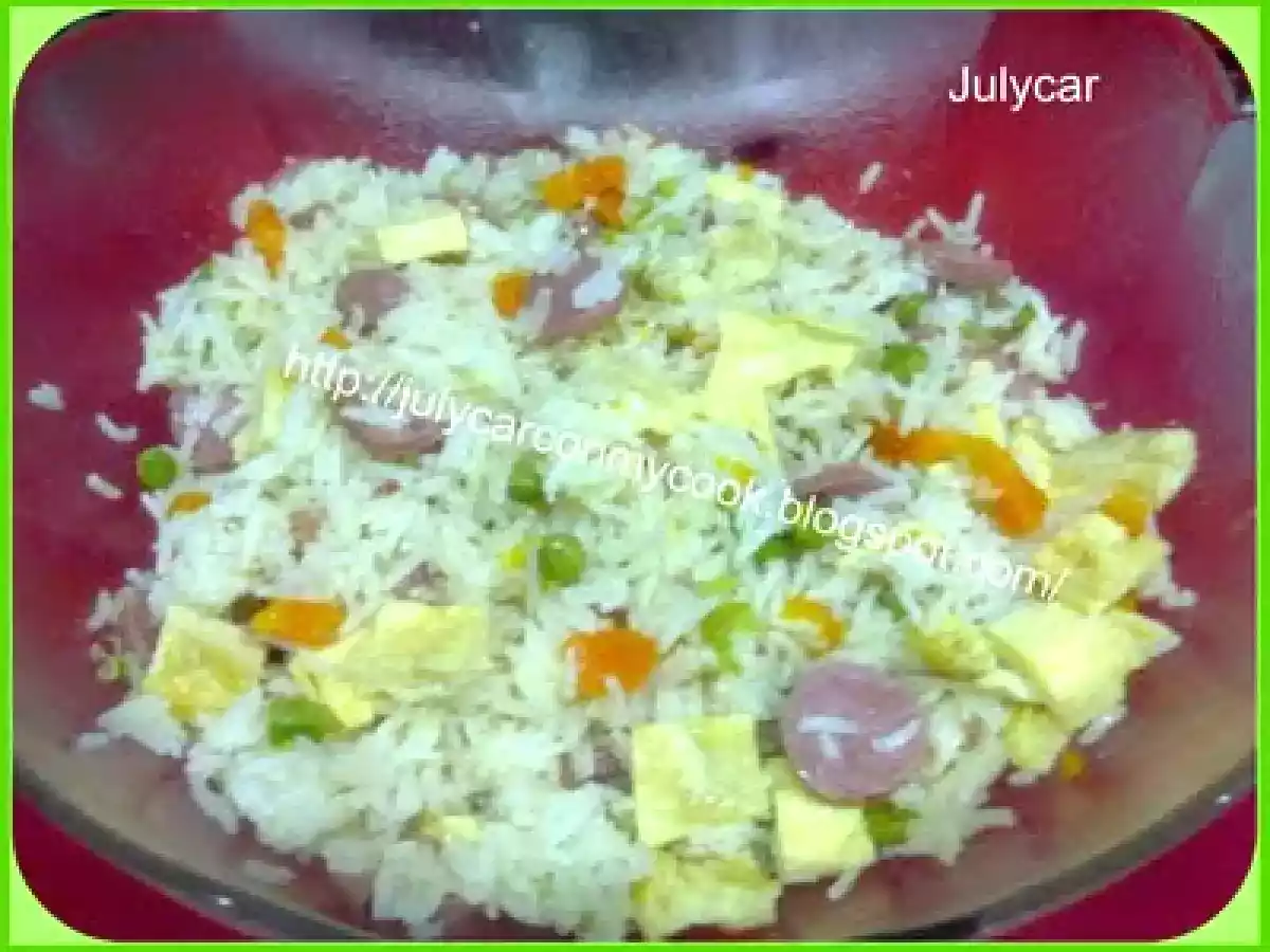 Arroz tres delicias olla Cocimix DeLuxe