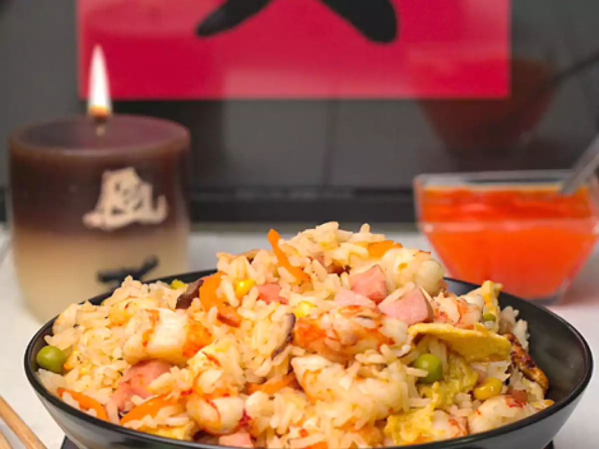 Arroz tres delicias oriental - foto 2