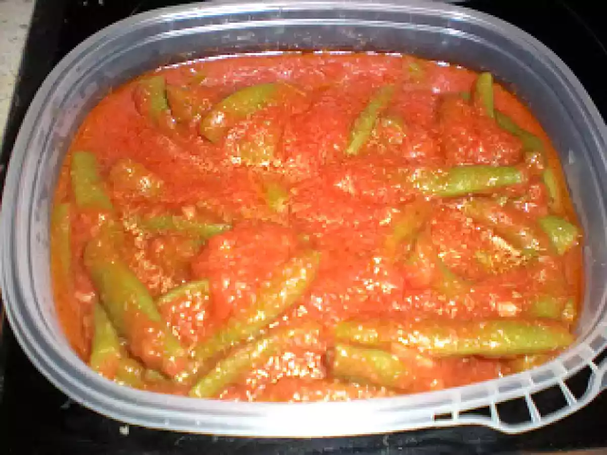 Asadillo de judías verdes