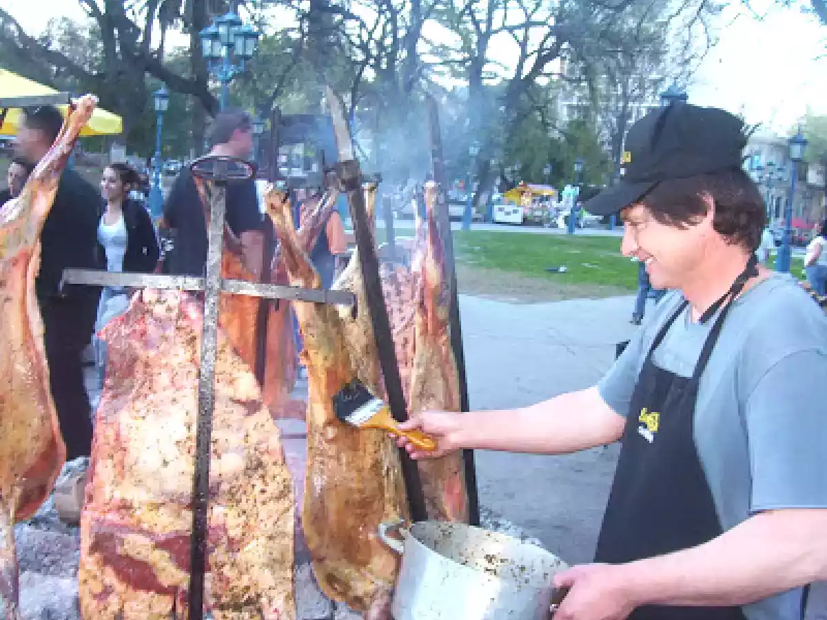 Asado a la llama y chimichurri - foto 2