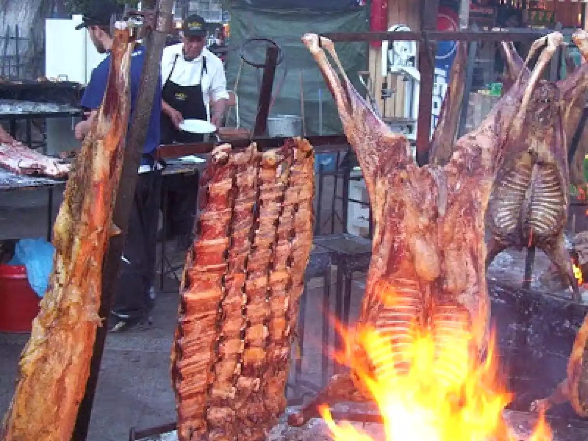 Asado a la llama y chimichurri - foto 4