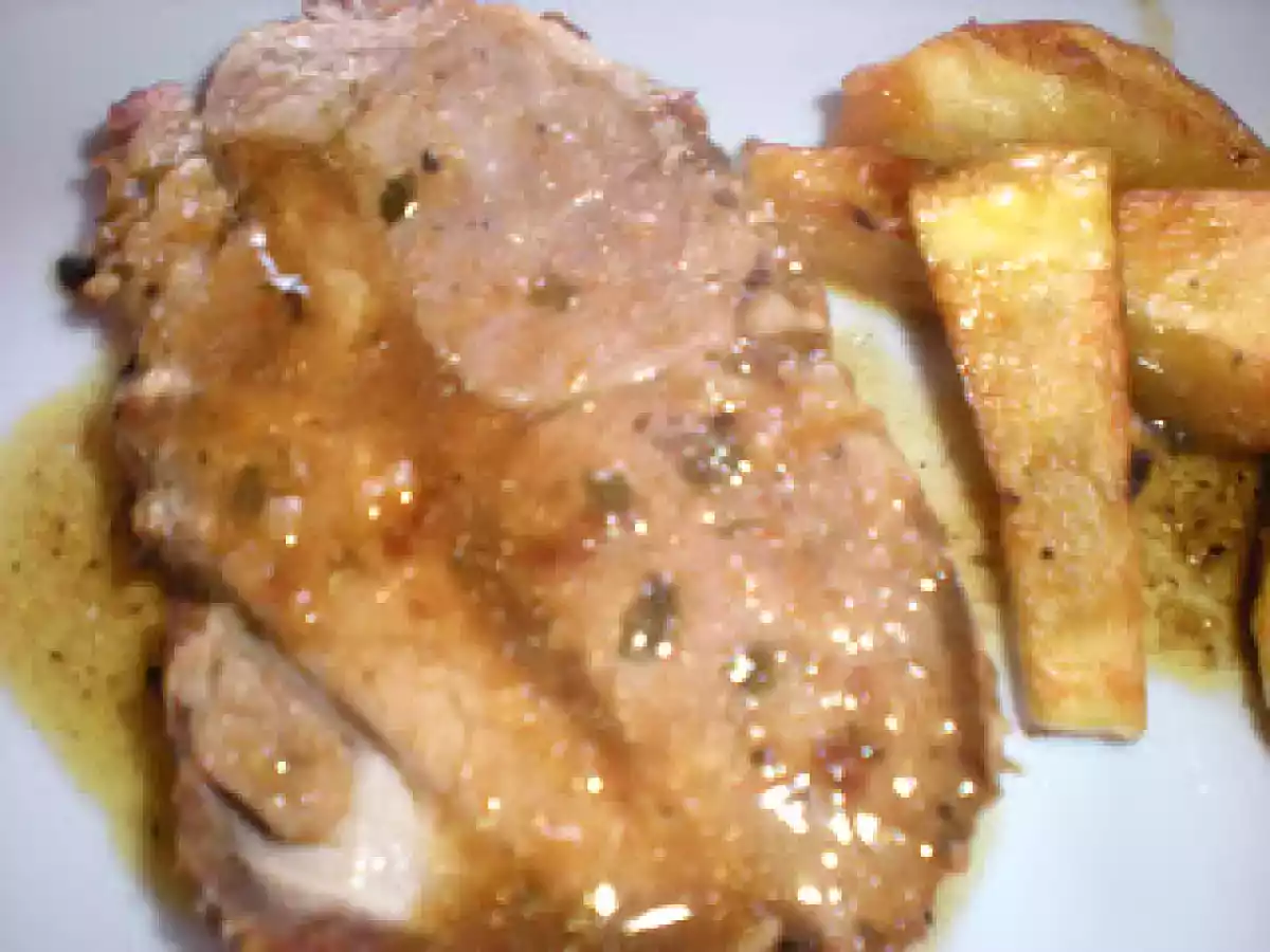 Asado de cabecero aguja de cerdo