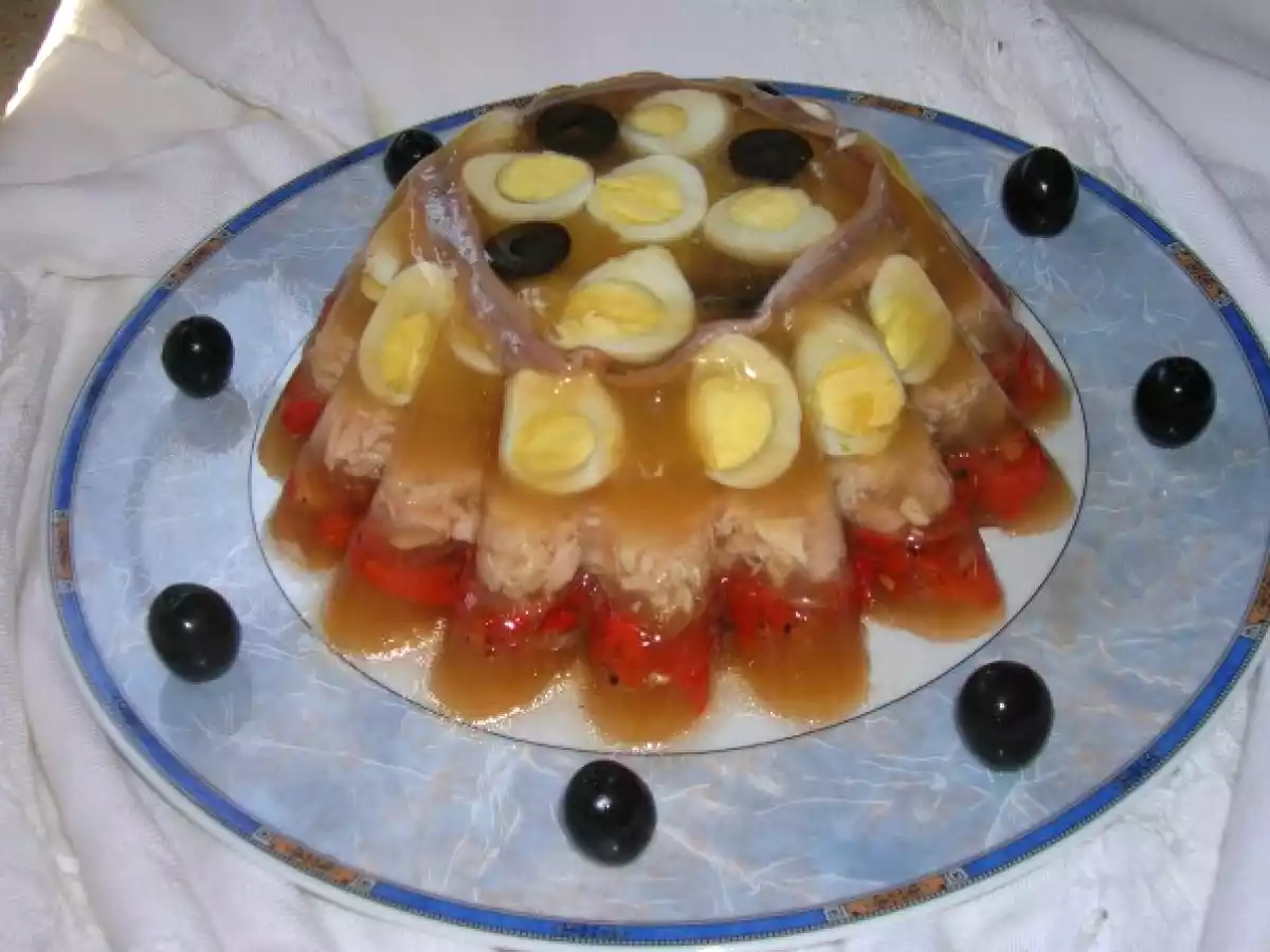 Aspic de Bonito con pimentada - foto 2