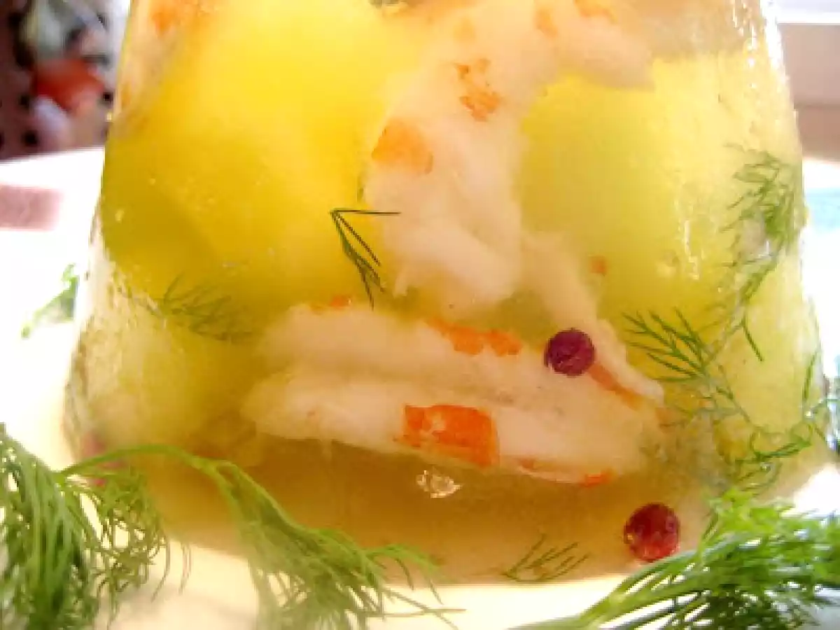 ASPIC DE MELÓN Y LANGOSTINOS - foto 2