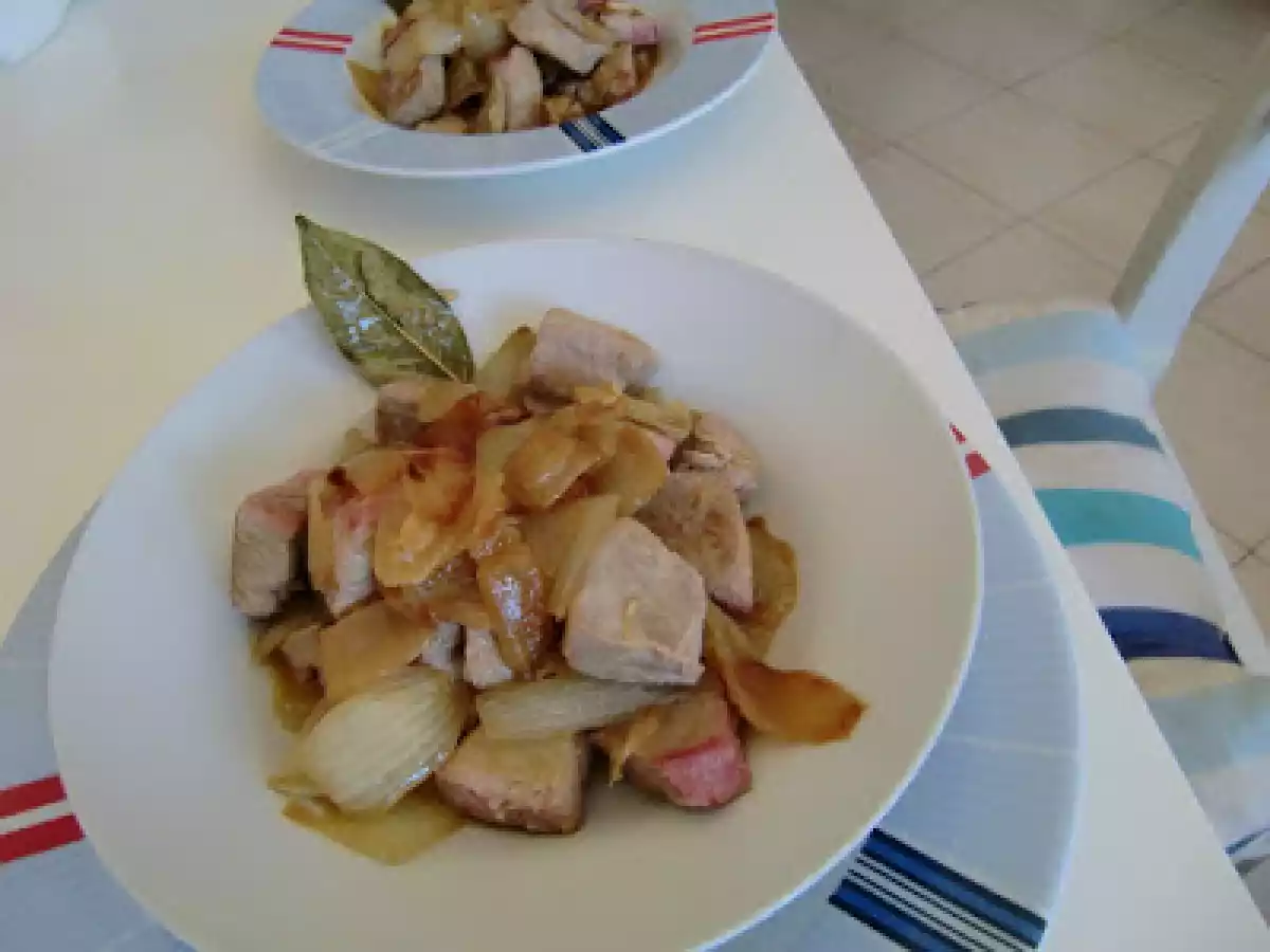 Atún encebollado - foto 2