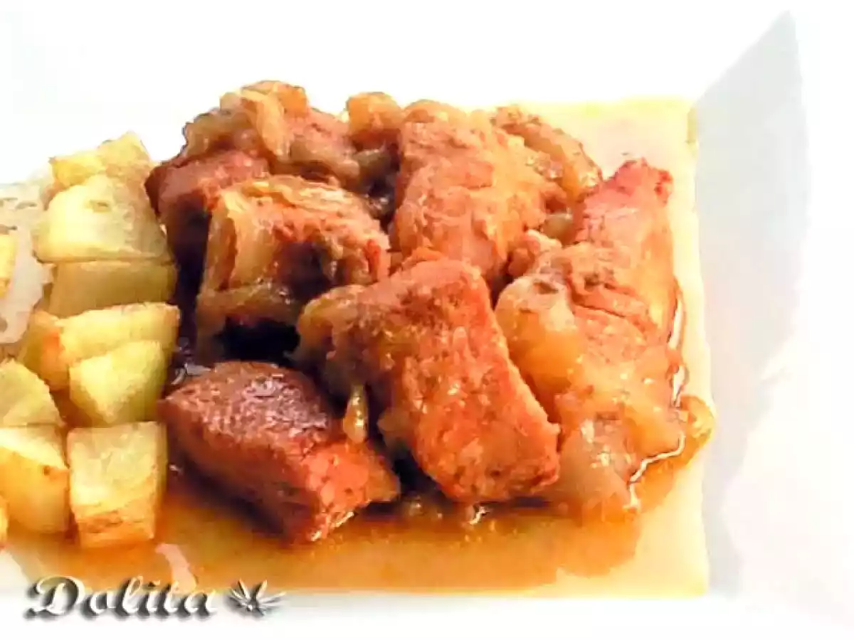 Atún encebollado al estilo de Conil - foto 2