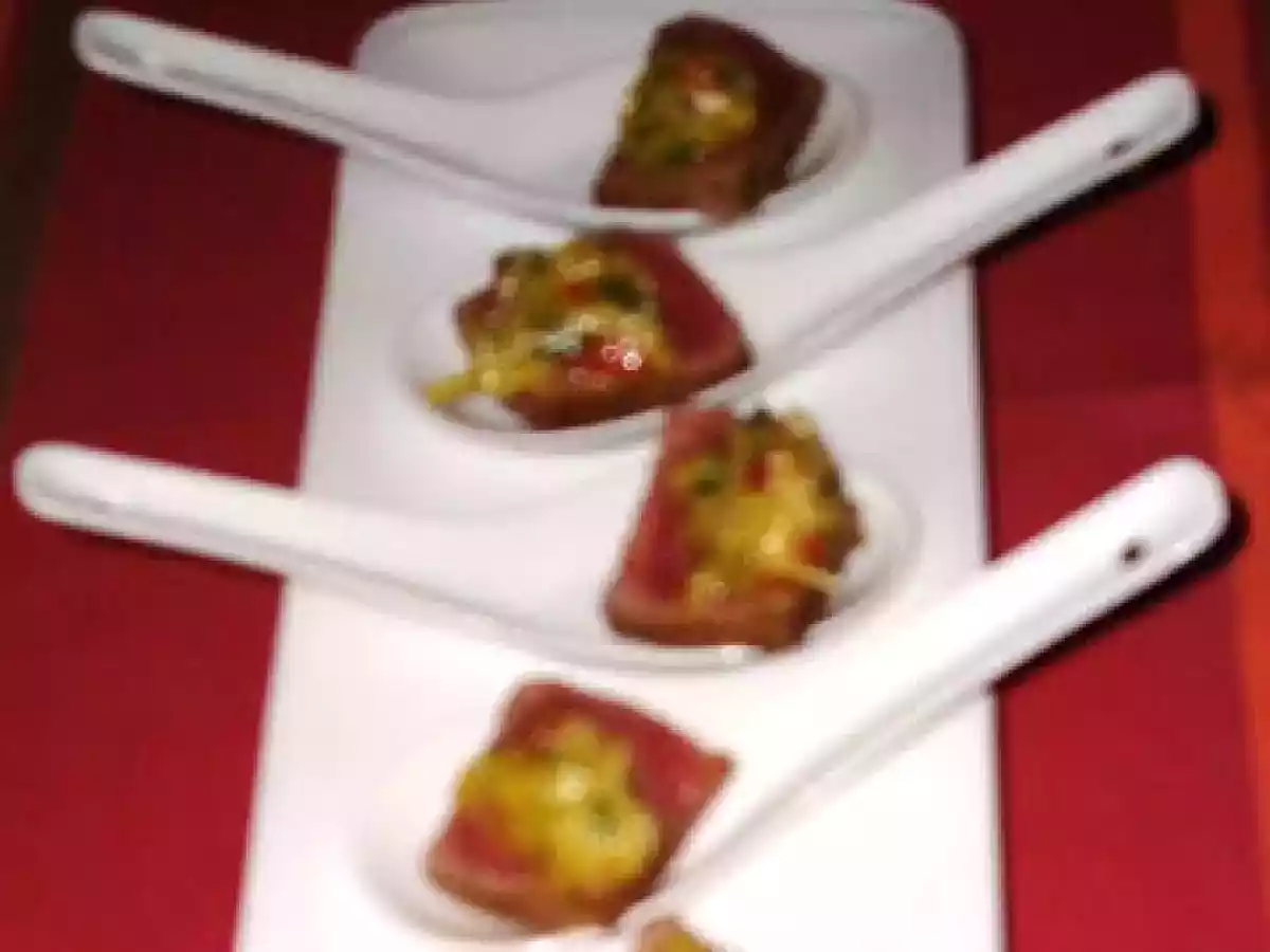 Atún Rojo, Semillas de Cilantro y Mango - foto 3