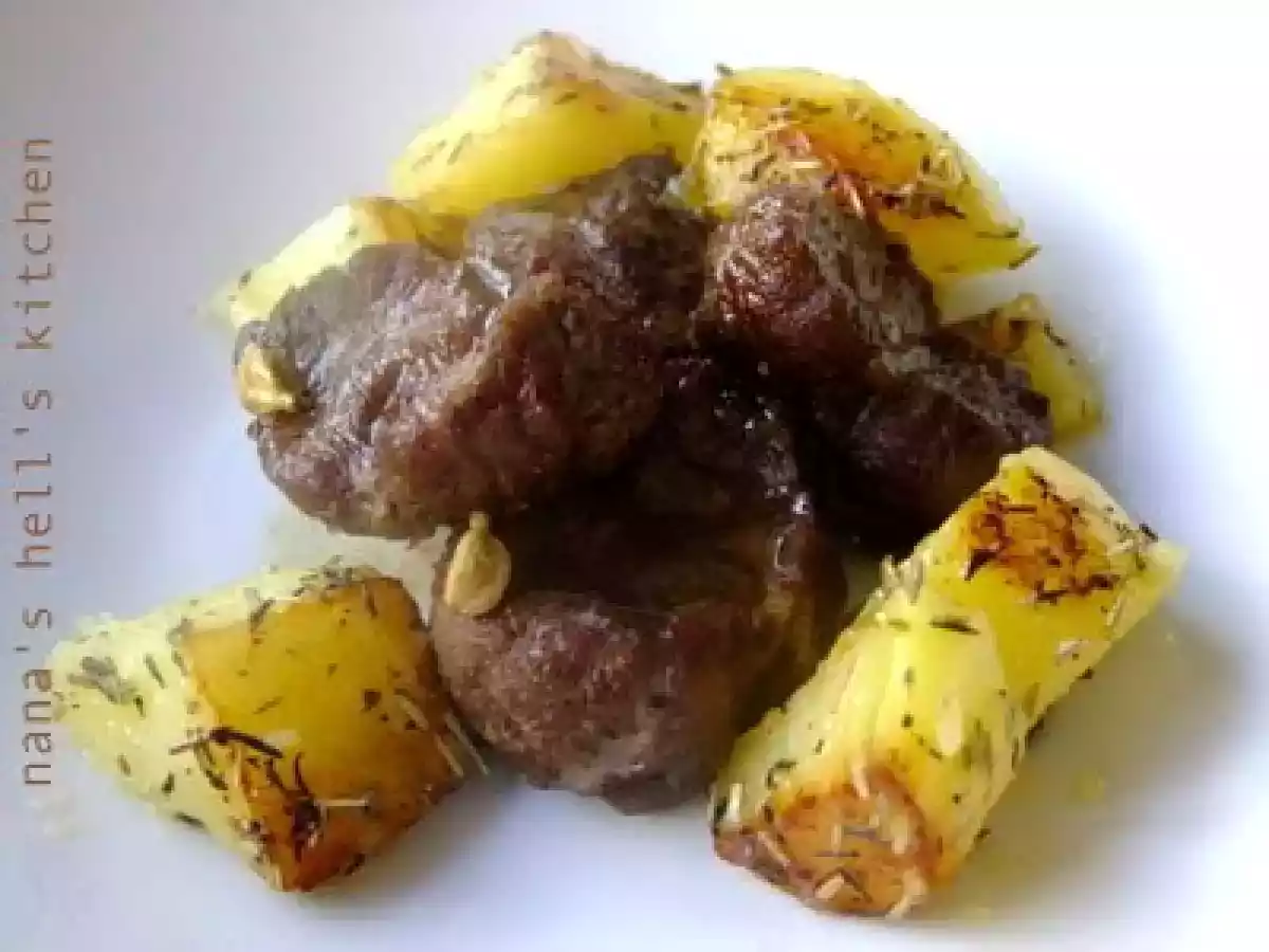 Avestruz con miel y cardamomo