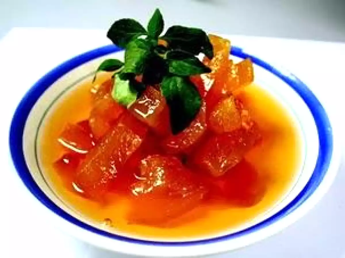 Ayote en miel - comida hondureña - costarricense