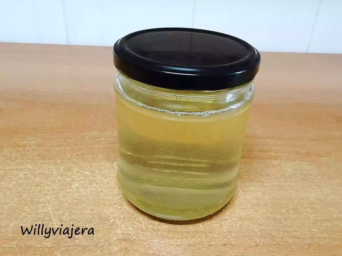 Azúcar invertido con limón