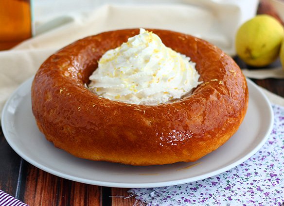 Receta de babá al ron: brioche empapado en ron