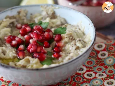 Baba ganoush o Mutabal la deliciosa crema de berenjena árabe