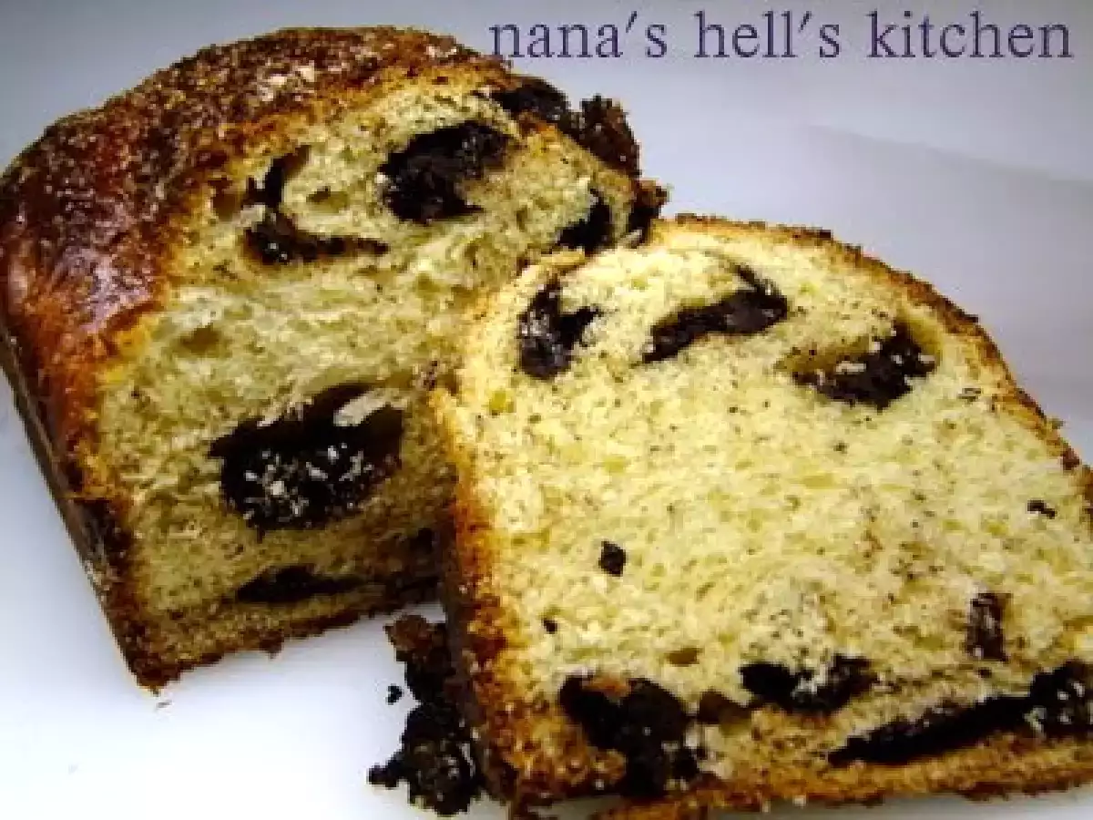 Babka de chocolate y canela