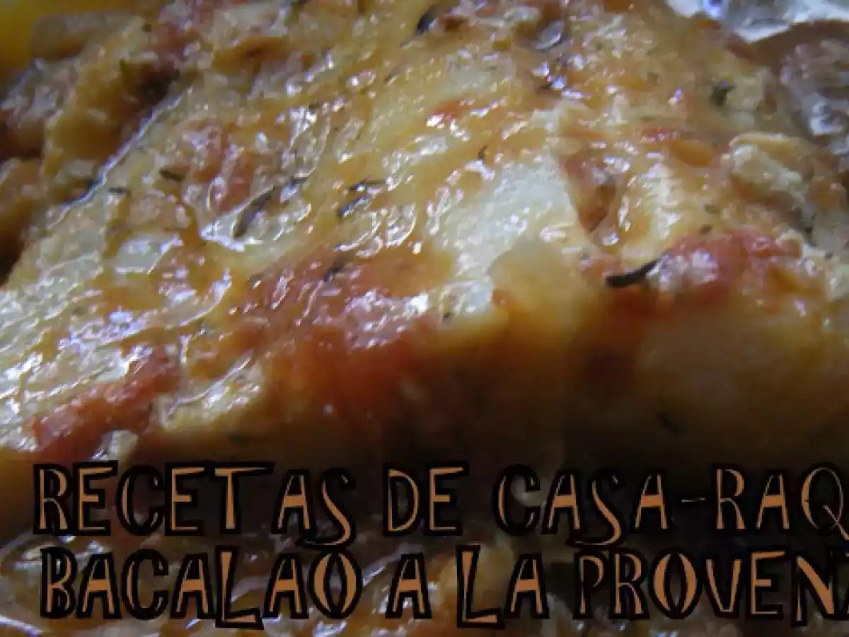 BACALAO A LA PROVENZAL