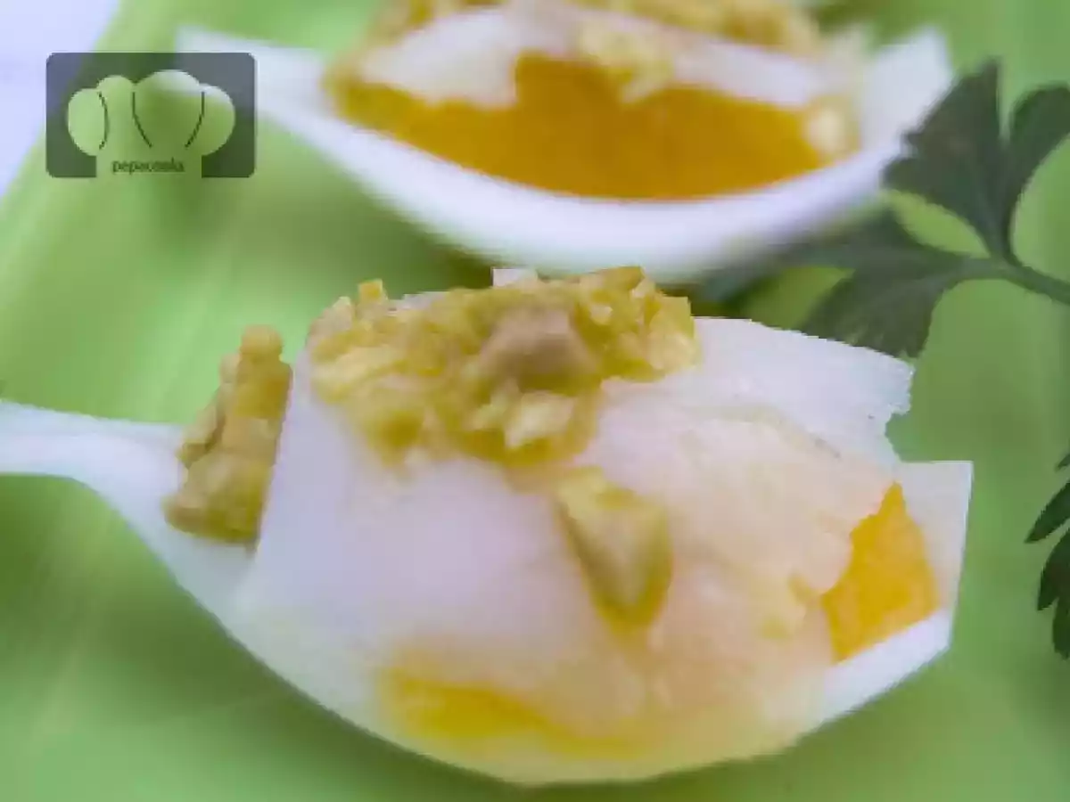 Bacalao ahumado con cebolleta y naranja - foto 2