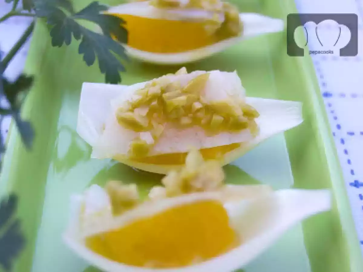 Bacalao ahumado con cebolleta y naranja - foto 9