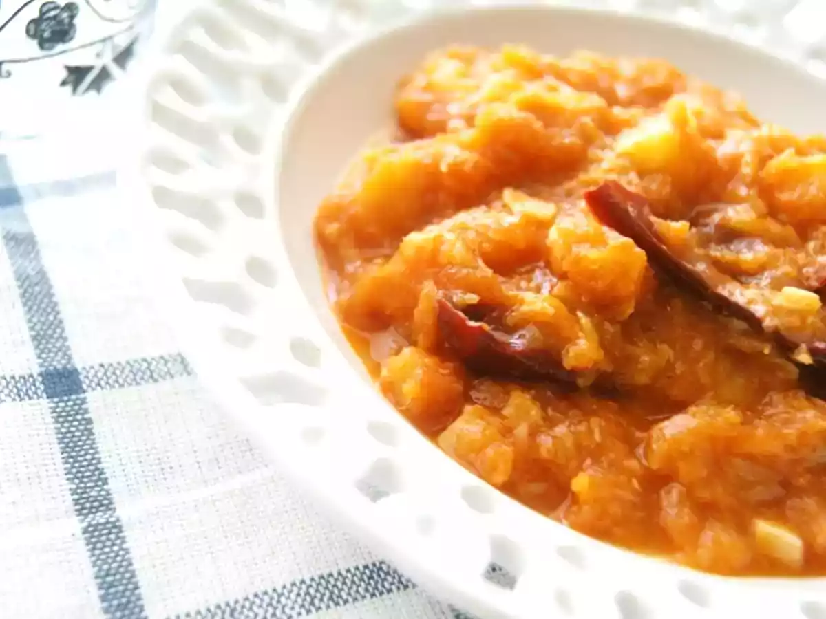 Bacalao al ajoarriero en salsa de tomate