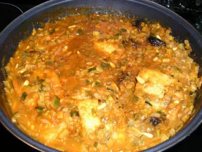 Bacalao al curry