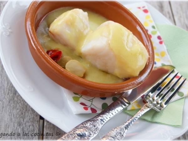 Bacalao al pil pil fácil y rápido