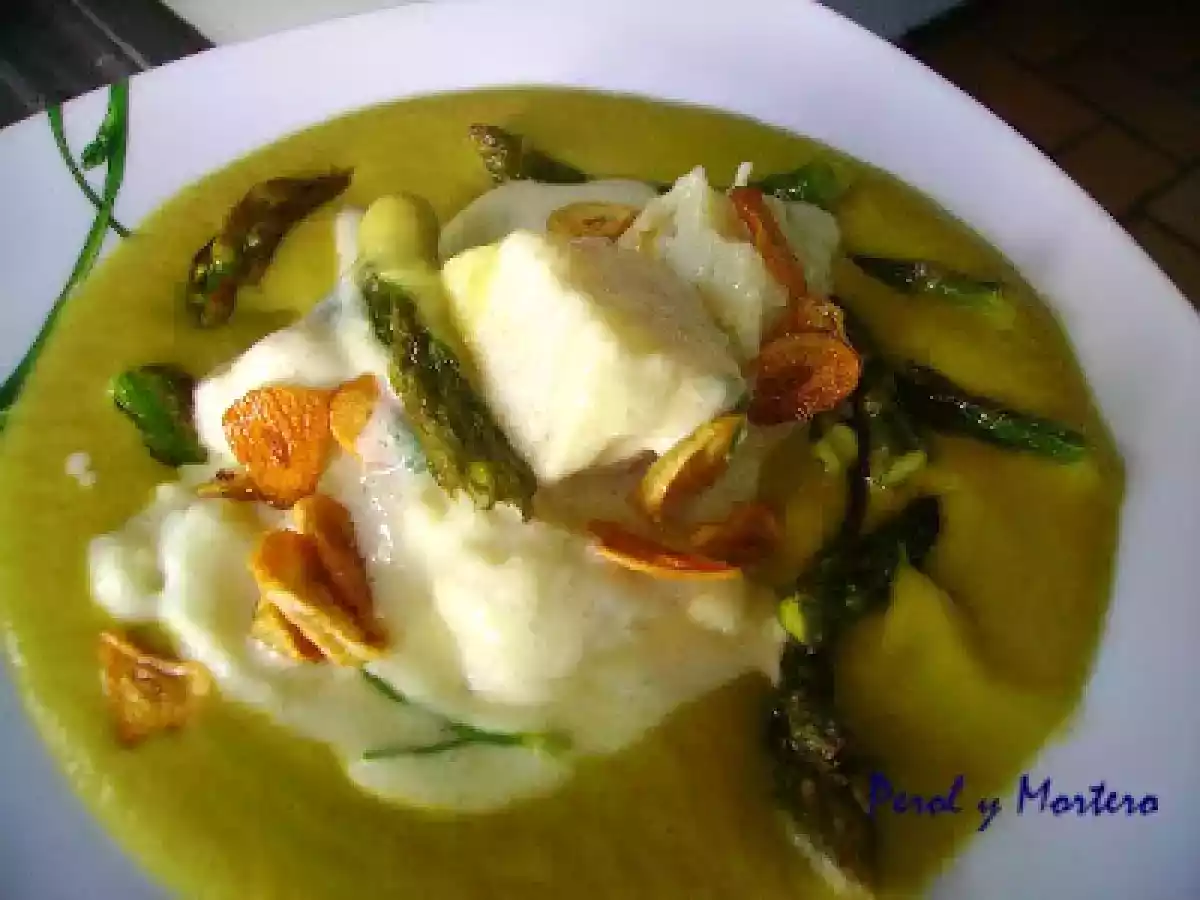Bacalao Al Pil-Pil Sobre Crema De Espárragos - foto 10