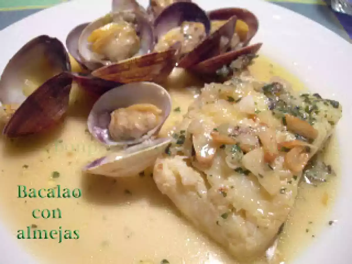 Bacalao con almejas