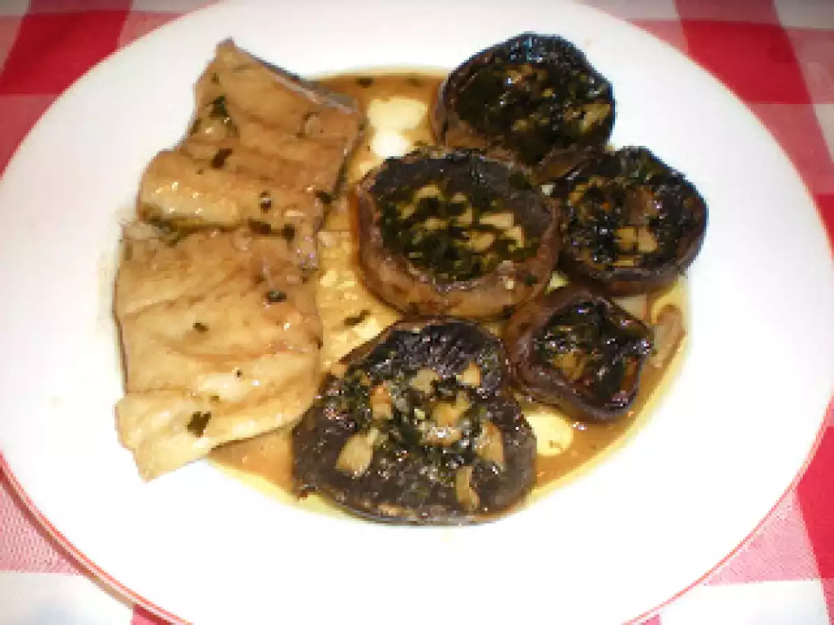 Bacalao con champiñones - foto 8