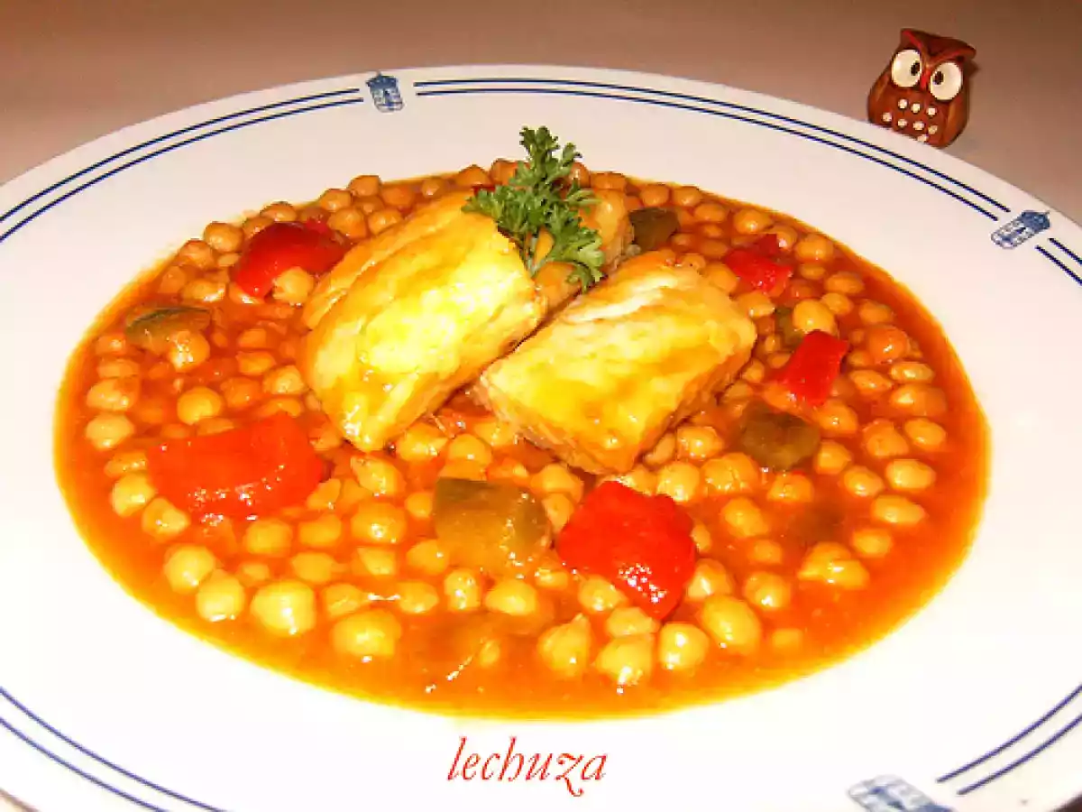 Bacalao con garbanzos pedrosillano